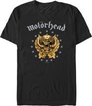 Motorhead Men's Motorhead Golden Snaggletooth Graphic T-Shirt