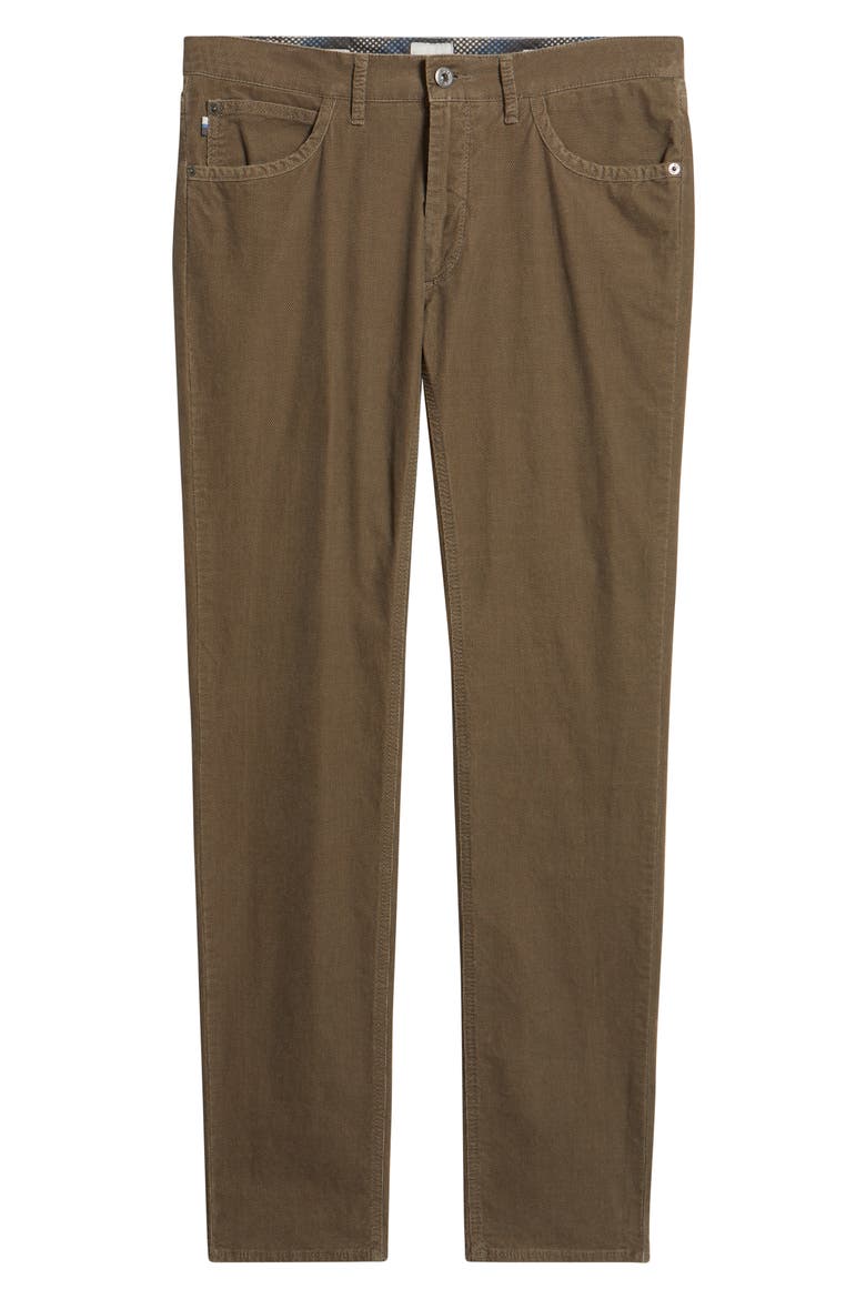 Chuck Hi Flex Fancy Modern Fit Five-Pocket Pants, Alternate, color, WALNUT