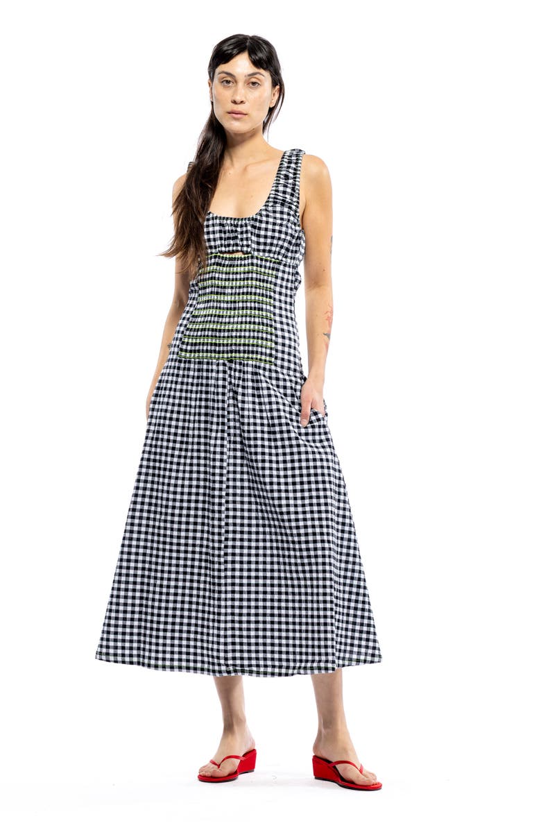 Toit Volant Bella Smocked Dress, Alternate, color, 