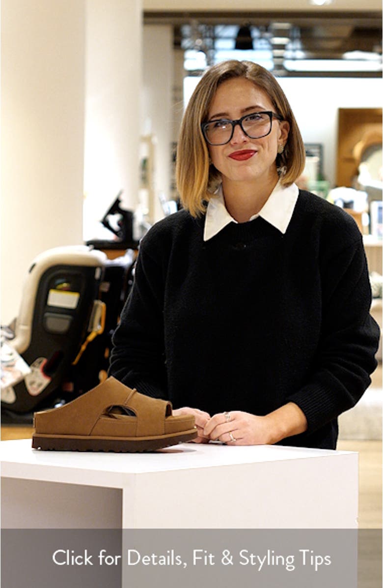 Goldenstar Hi Slide Leather Sandal, sales video thumbnail