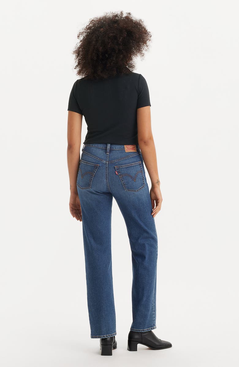 Levi's<sup>®</sup> Ribcage High Waist Straight Leg Jeans, Alternate, color, The Last Straw