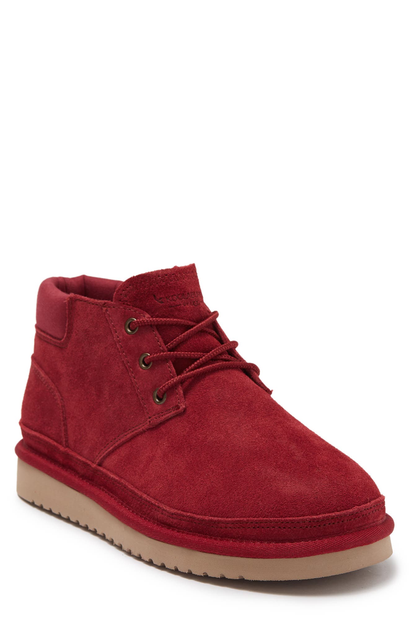 Koolaburra by Ugg Advay Faux Fur Lined Boot, Main, color, RHUBARB