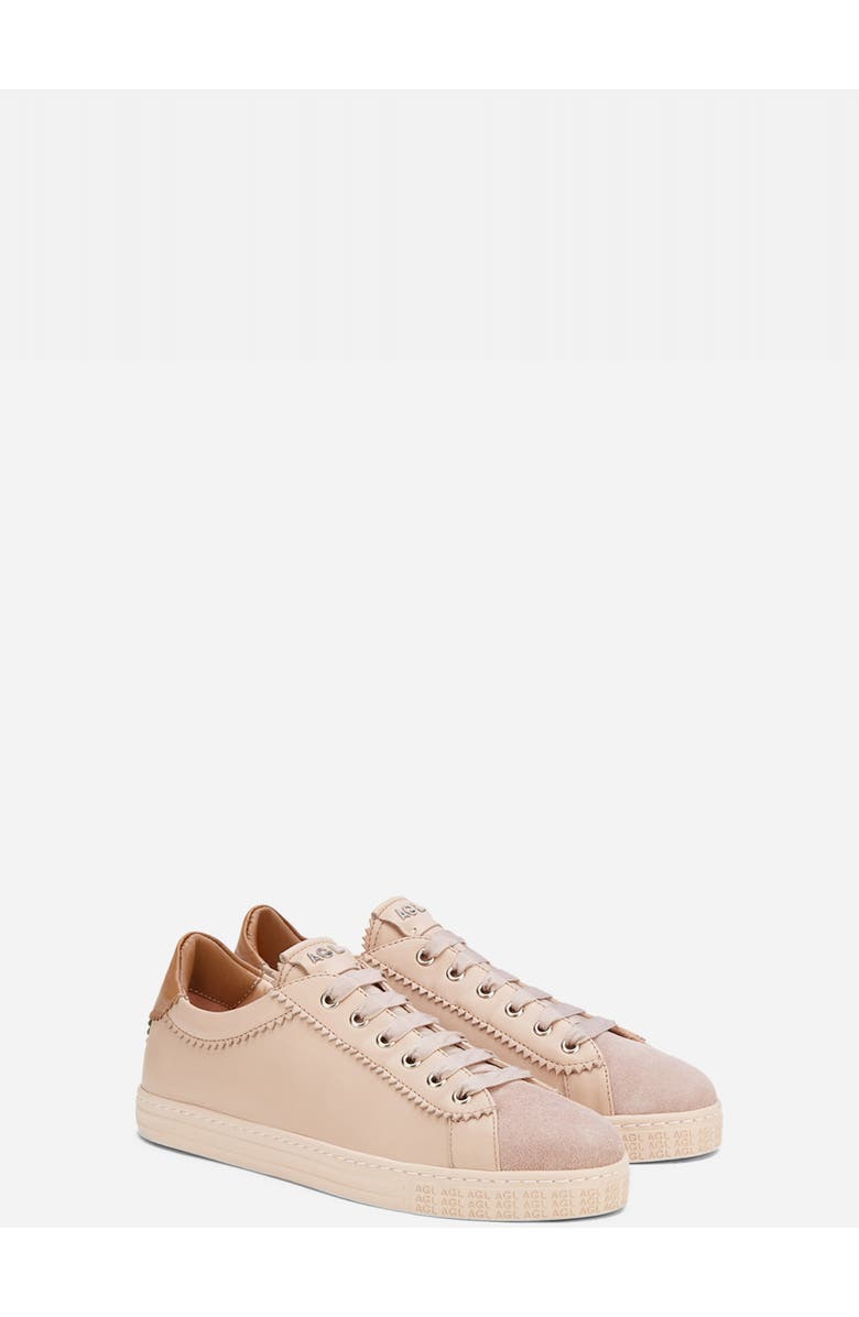 AGL Sade Feminine Sneaker, Alternate, color, Powder Pink