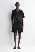 COS Ribbed Cotton-jersey Shorts