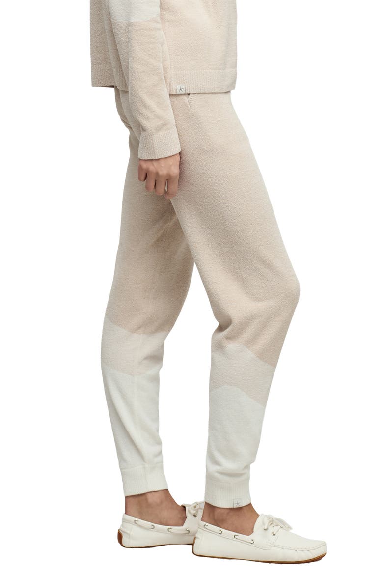 CozyChic® Ultra Lite® Wavy Colorblock Joggers, Alternate, color, STONE MULTI