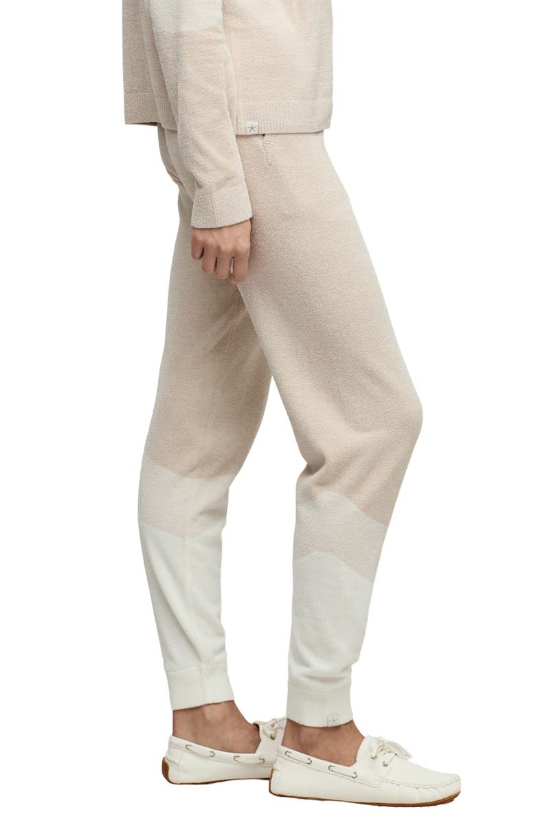 Barefoot Dreams<sup>®</sup> CozyChic<sup>®</sup> Ultra Lite<sup>®</sup> Wavy Colorblock Joggers, Alternate, color, Stone Multi