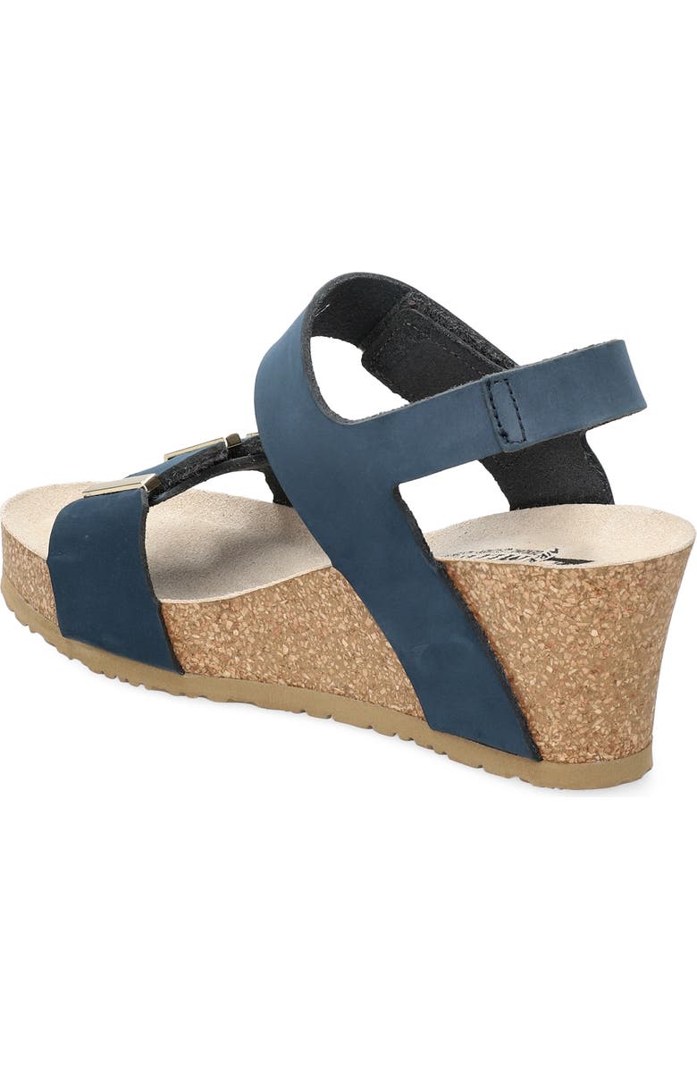 Mephisto Leonore Ankle Strap Sandal, Alternate, color, Navy