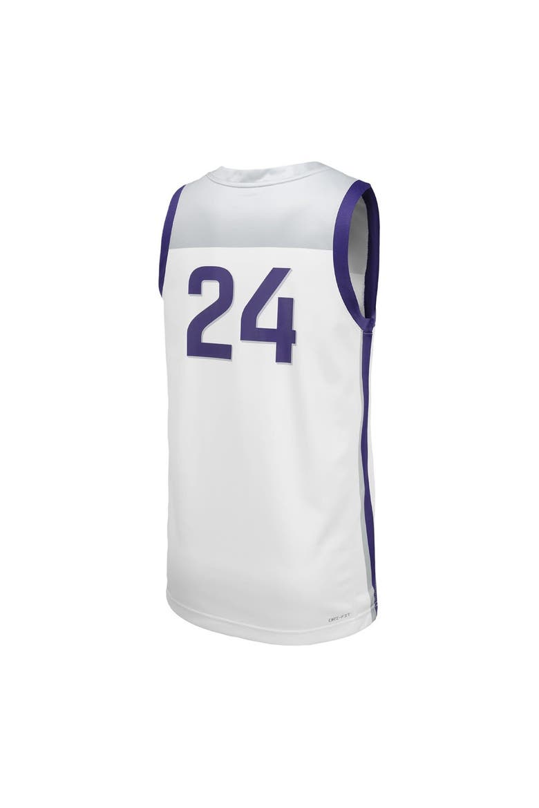 Unisex Nike #23 White Kansas State Wildcats Team Replica Basketball Jersey, Alternate, color, White