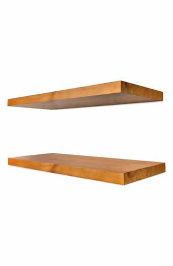 Set of 2 5-Tier Wall Mount Shelves