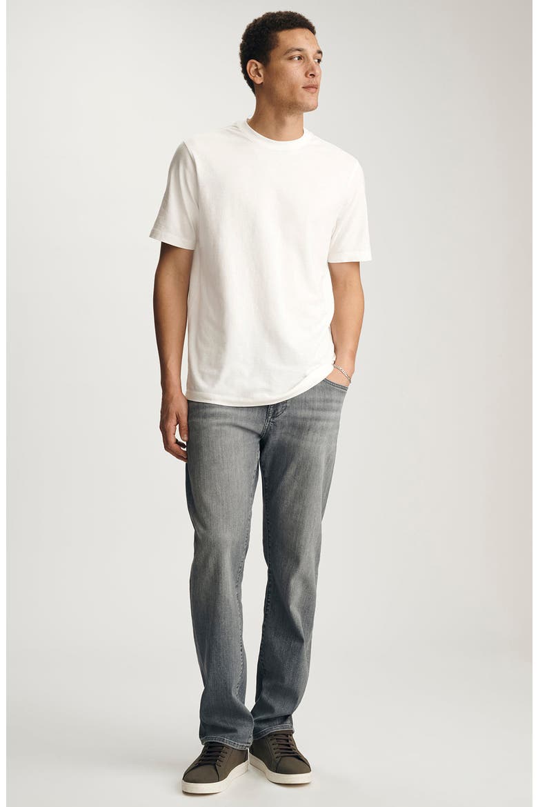 White Slub Cotton Blend T-Shirt, Alternate, color, WHITE
