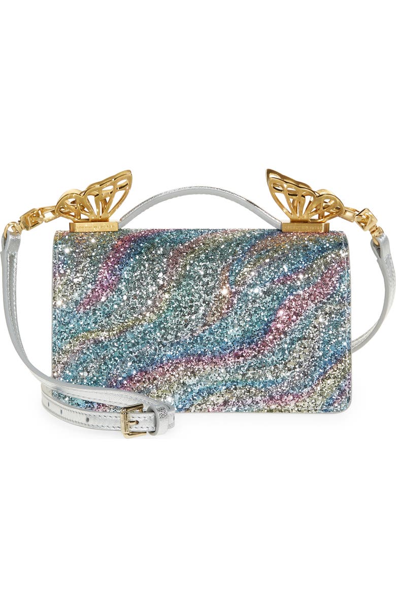 SOPHIA WEBSTER Mariposa Mini Shoulder Bag, Main, color,