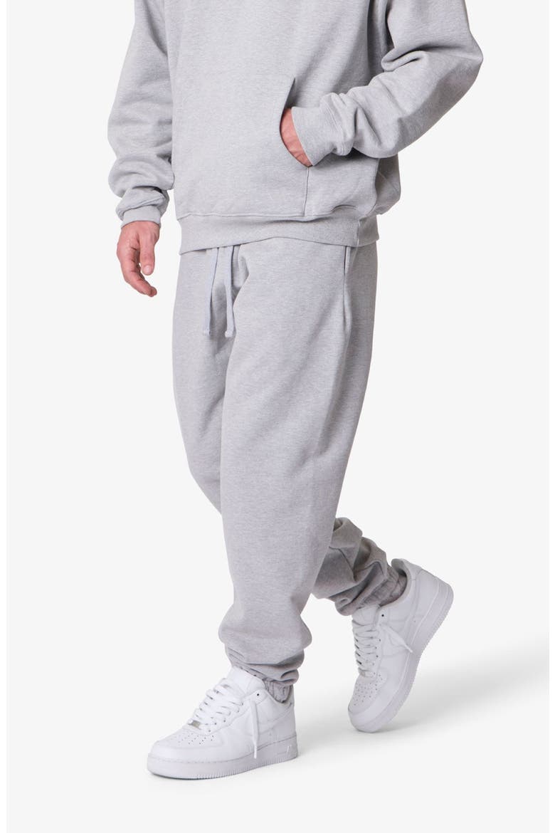 Basic Heavyweight Sweatpants, Alternate, color, MARLED GREY