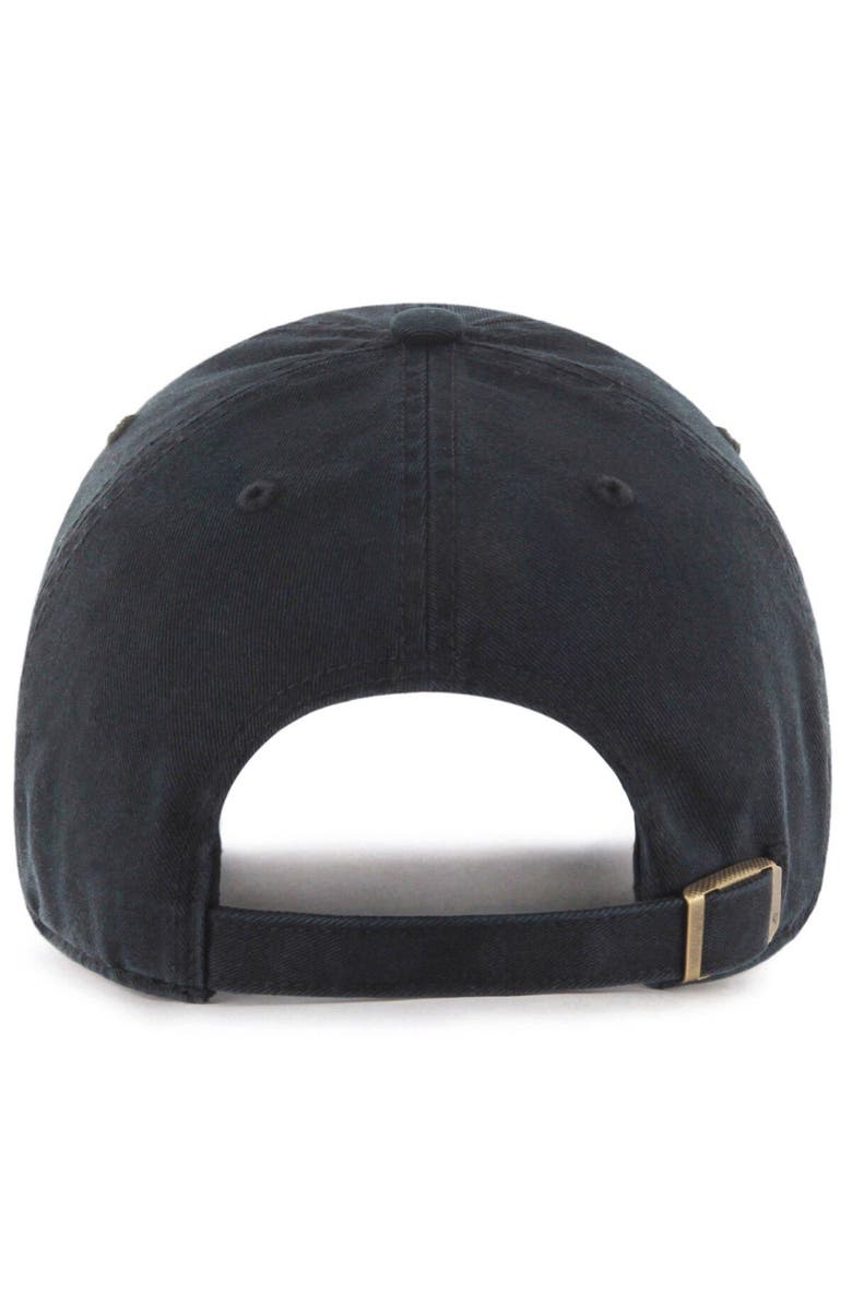 '47 Men's '47 Black Cincinnati Bengals 2022 AFC North Division Champions Clean Up Adjustable Hat, Alternate, color, 