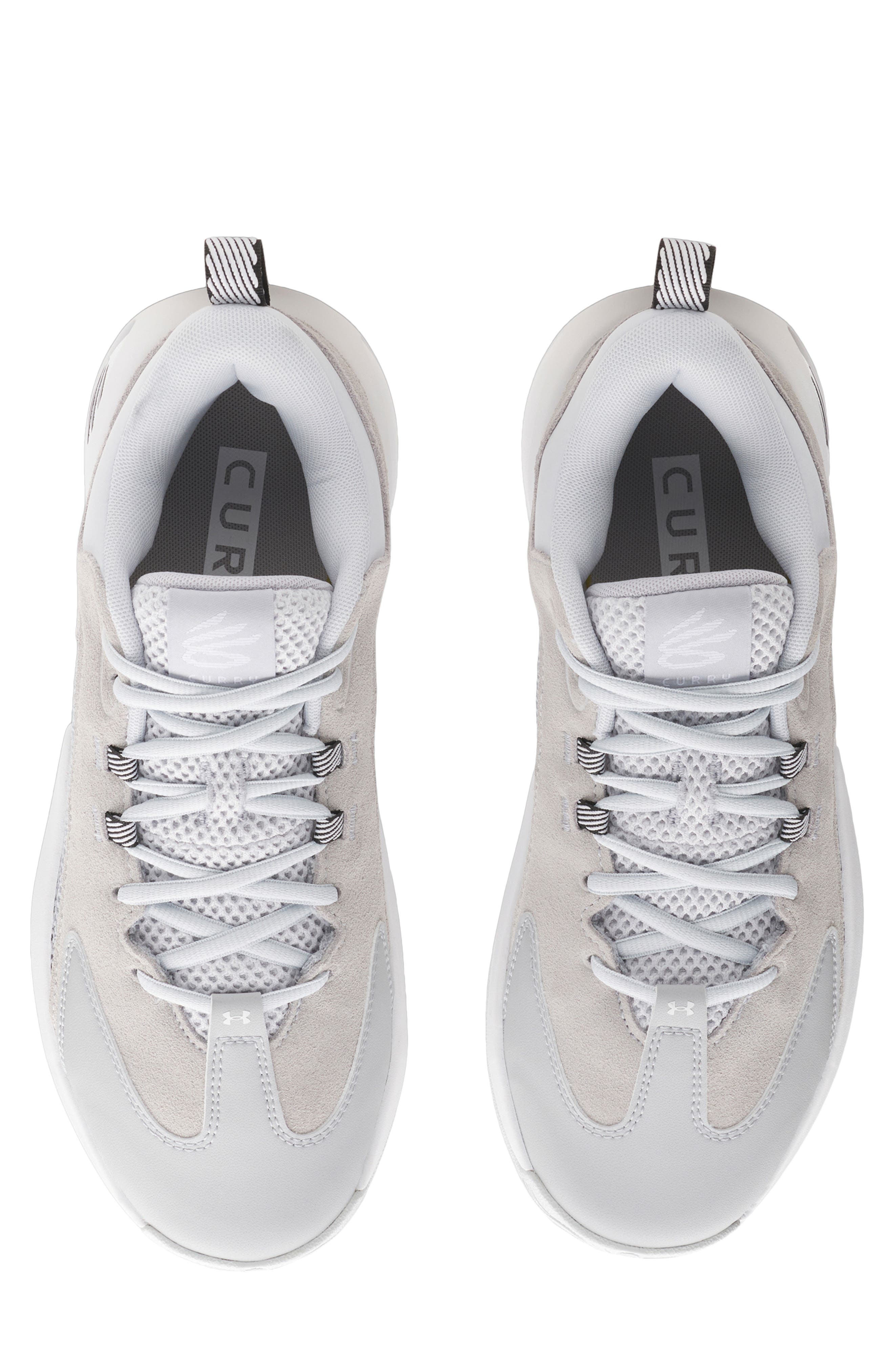 Gender Inclusive Curry Sneaker, Alternate, color, HALO GRAY