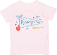 Sweet Wink Kindergarten Pennant Short Sleeve T-Shirt