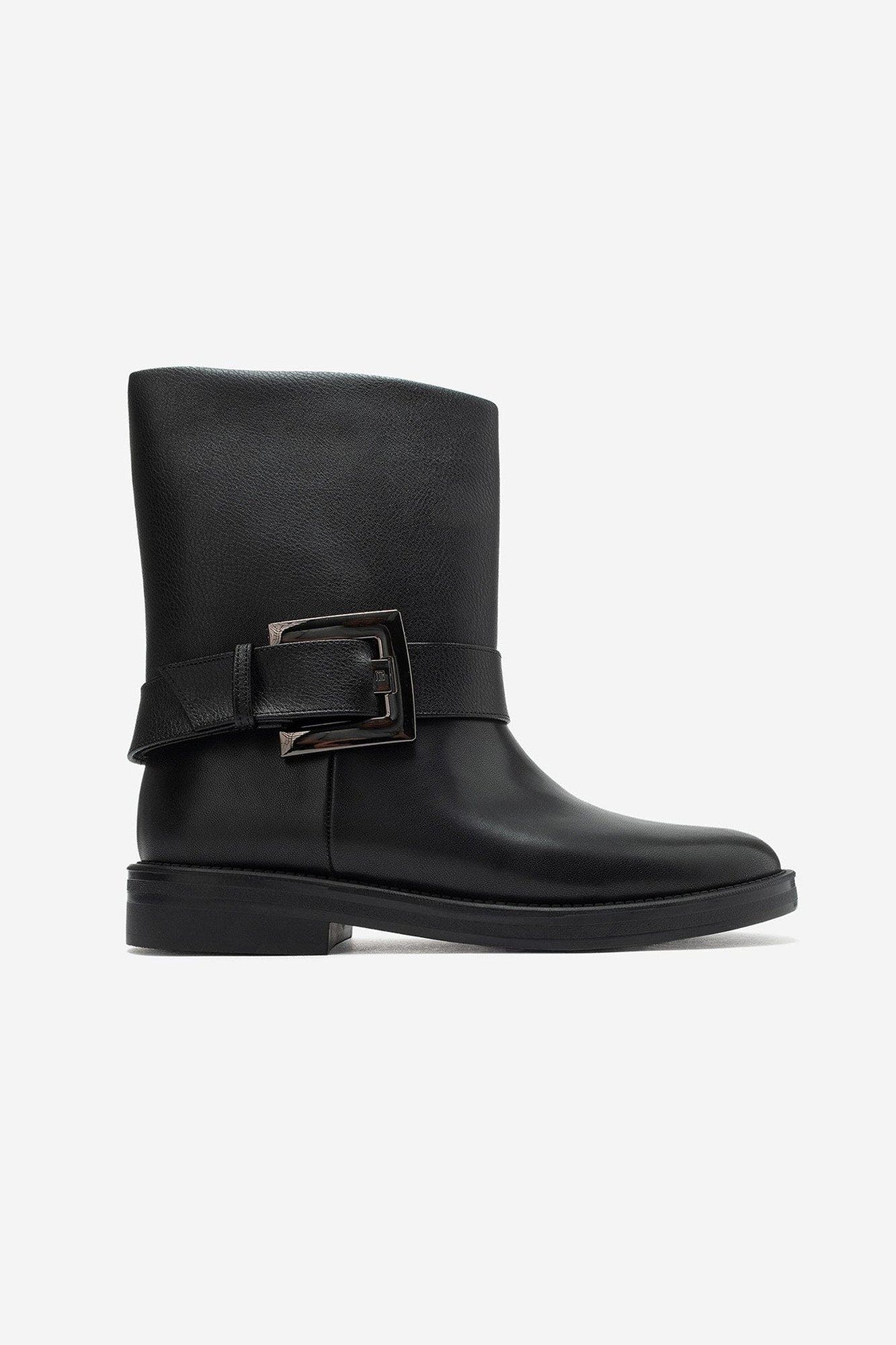 Prologue Shoes Davie Buckled Ankle Boot (Women) | Nordstrom