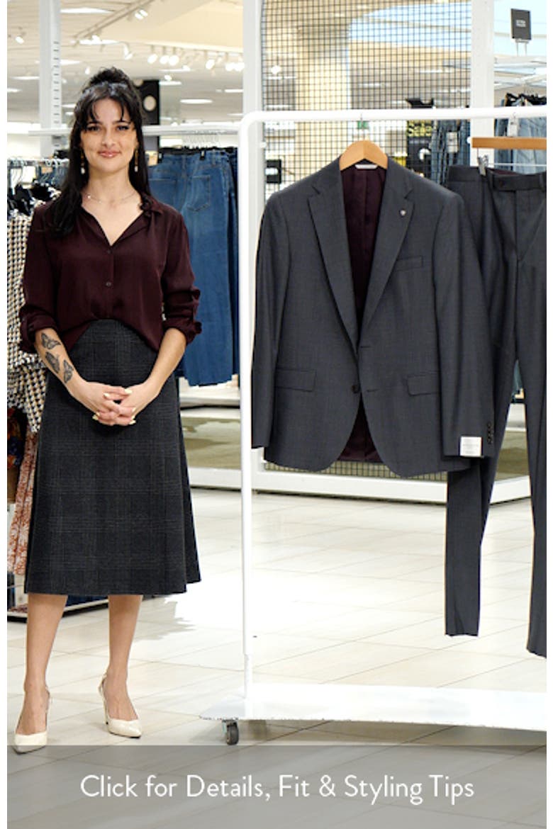 Esprit Windowpane Wool Suit video
