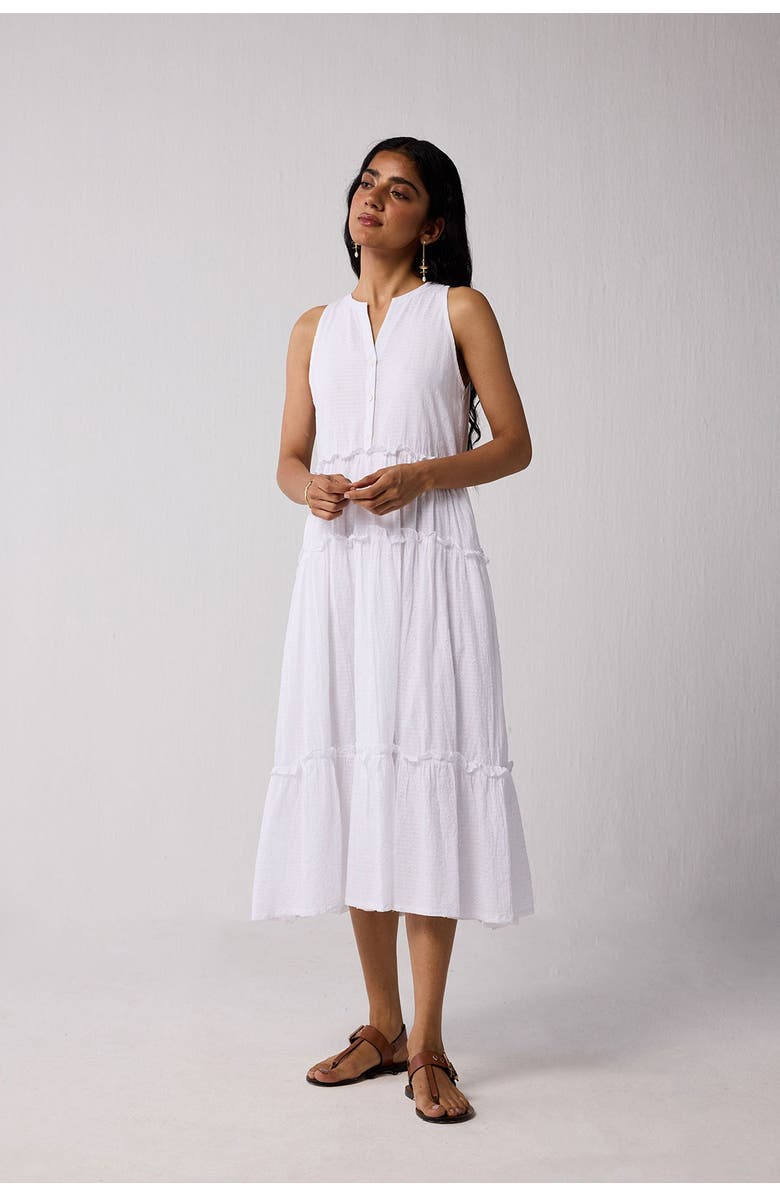 Reistor Sleeveless Easy Maxi Dress, Alternate, color, White