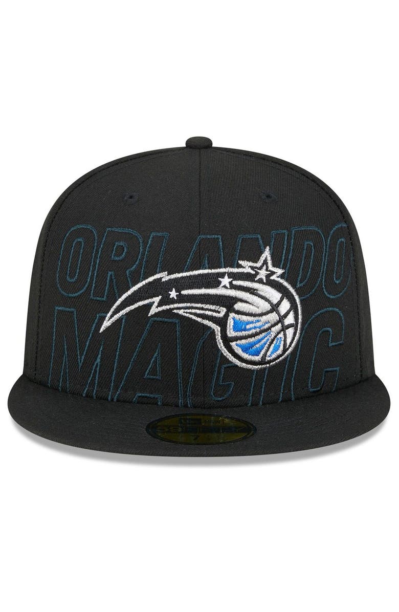 New Era Men's New Era  Black Orlando Magic 2023 NBA Draft 59FIFTY Fitted Hat, Alternate, color, 