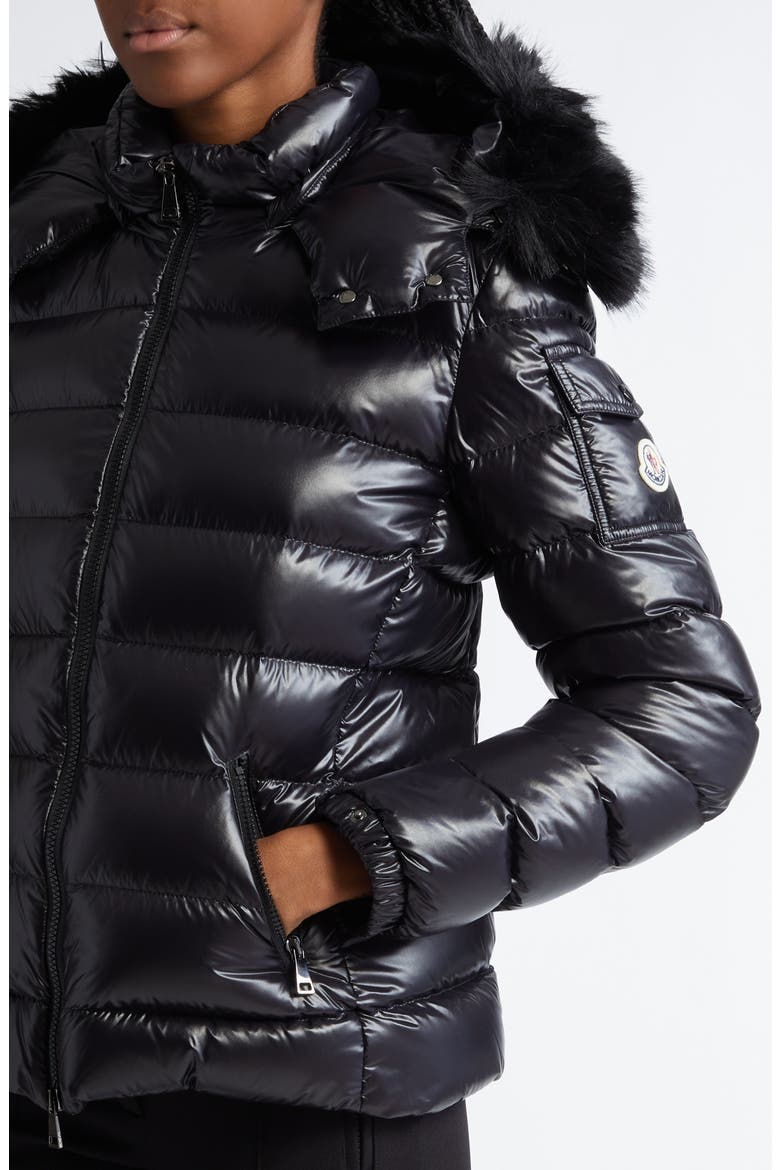 Badyf Hooded Down Jacket, Alternate, color, BLACK/ BLACK