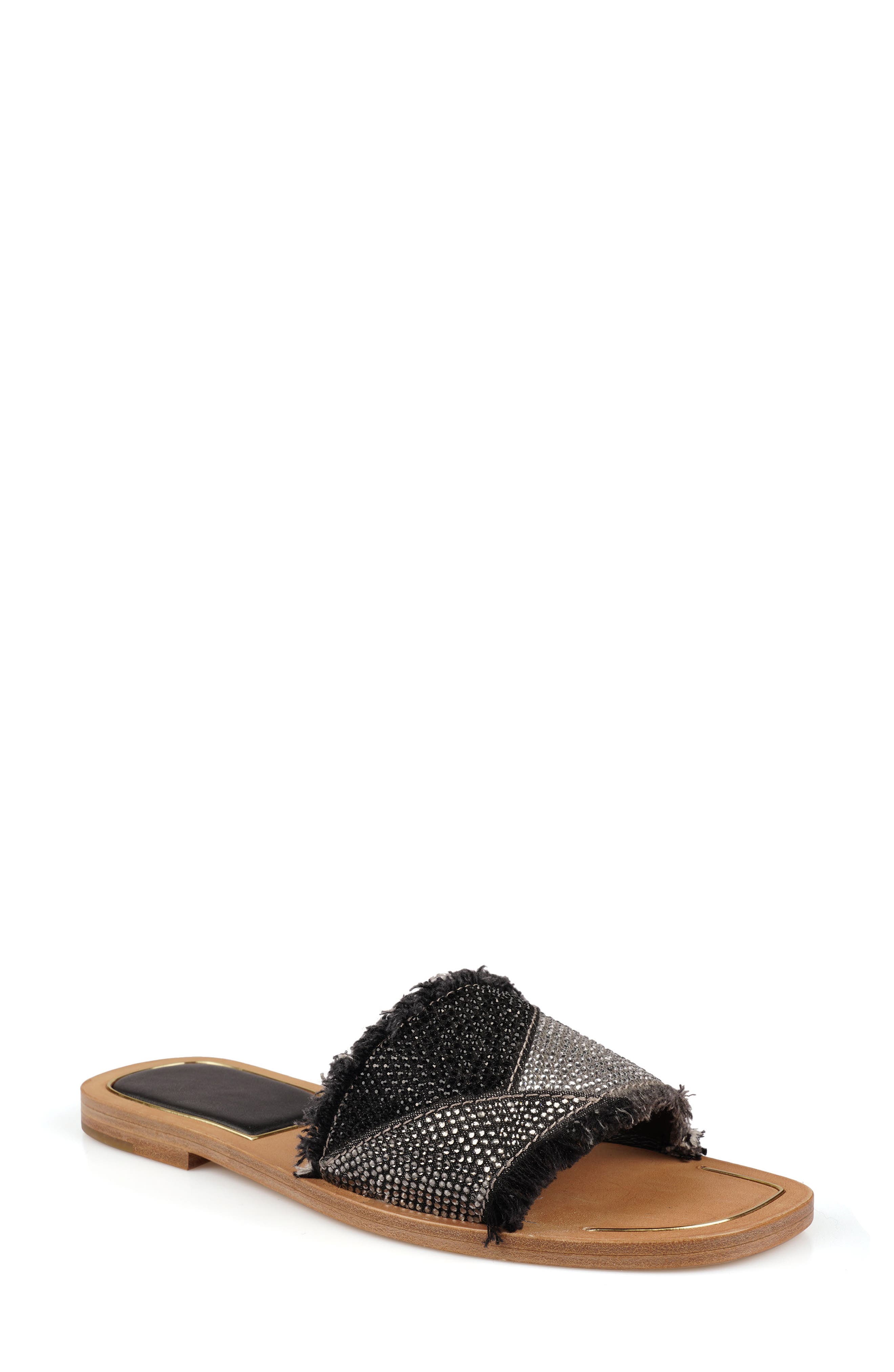 ZIGI Tamy Rhinestone Slide Sandal, Main, color, 