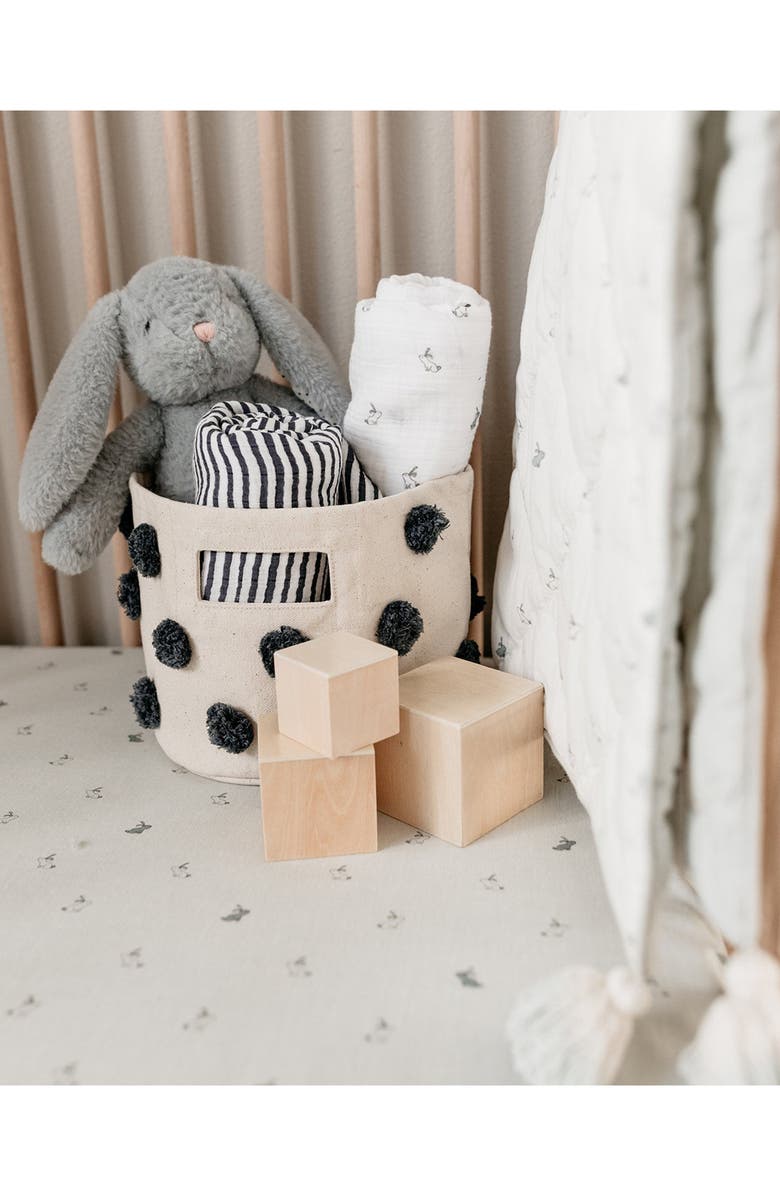 Pehr Quilted Nursery Blanket, Alternate, color,