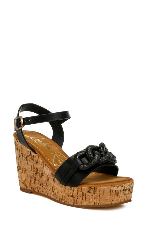 Emelda Platform Wedge Sandal (Women)