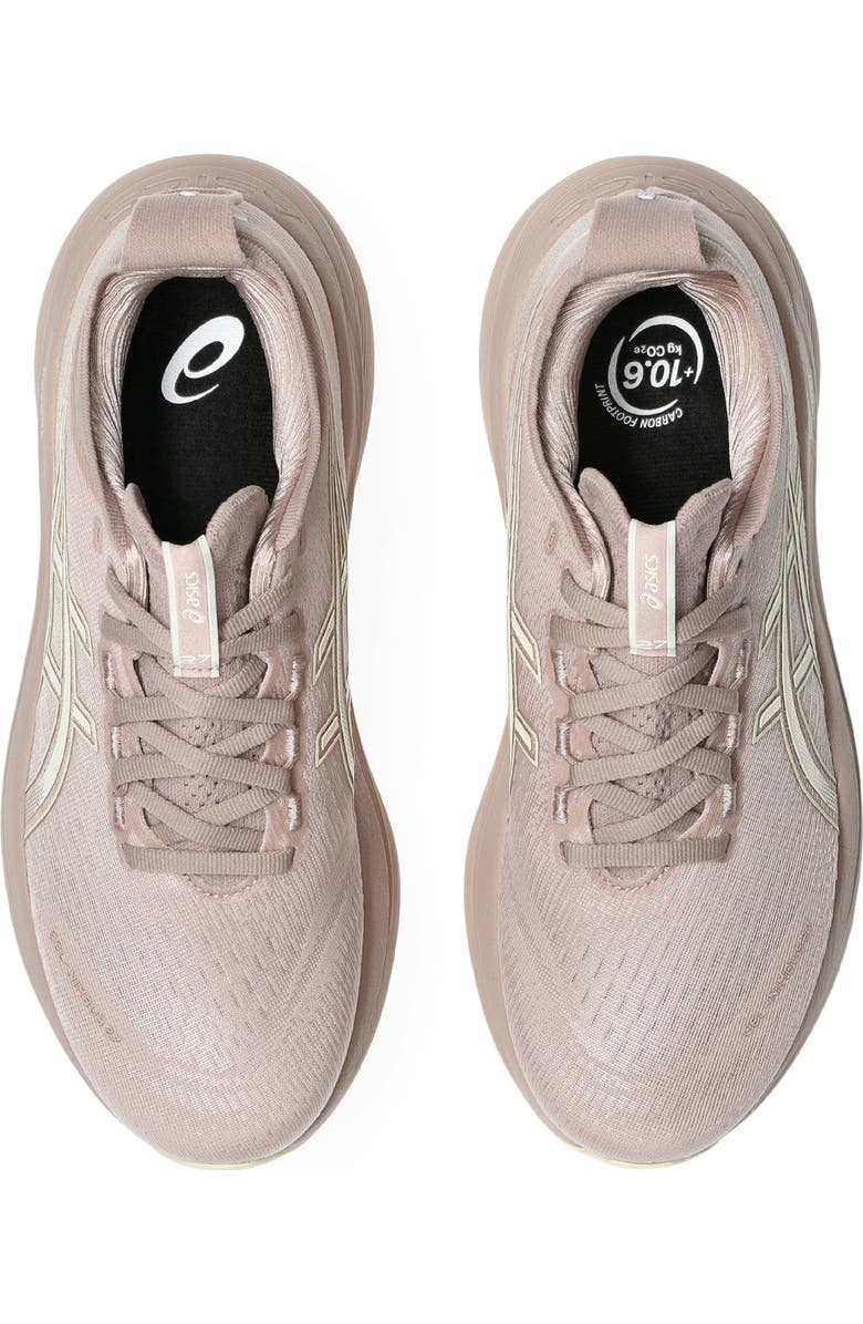 ASICS<sup>®</sup> GEL-NIMBUS<sup>®</sup> 27 Running Shoe, Alternate, color, Fawn/ Birch