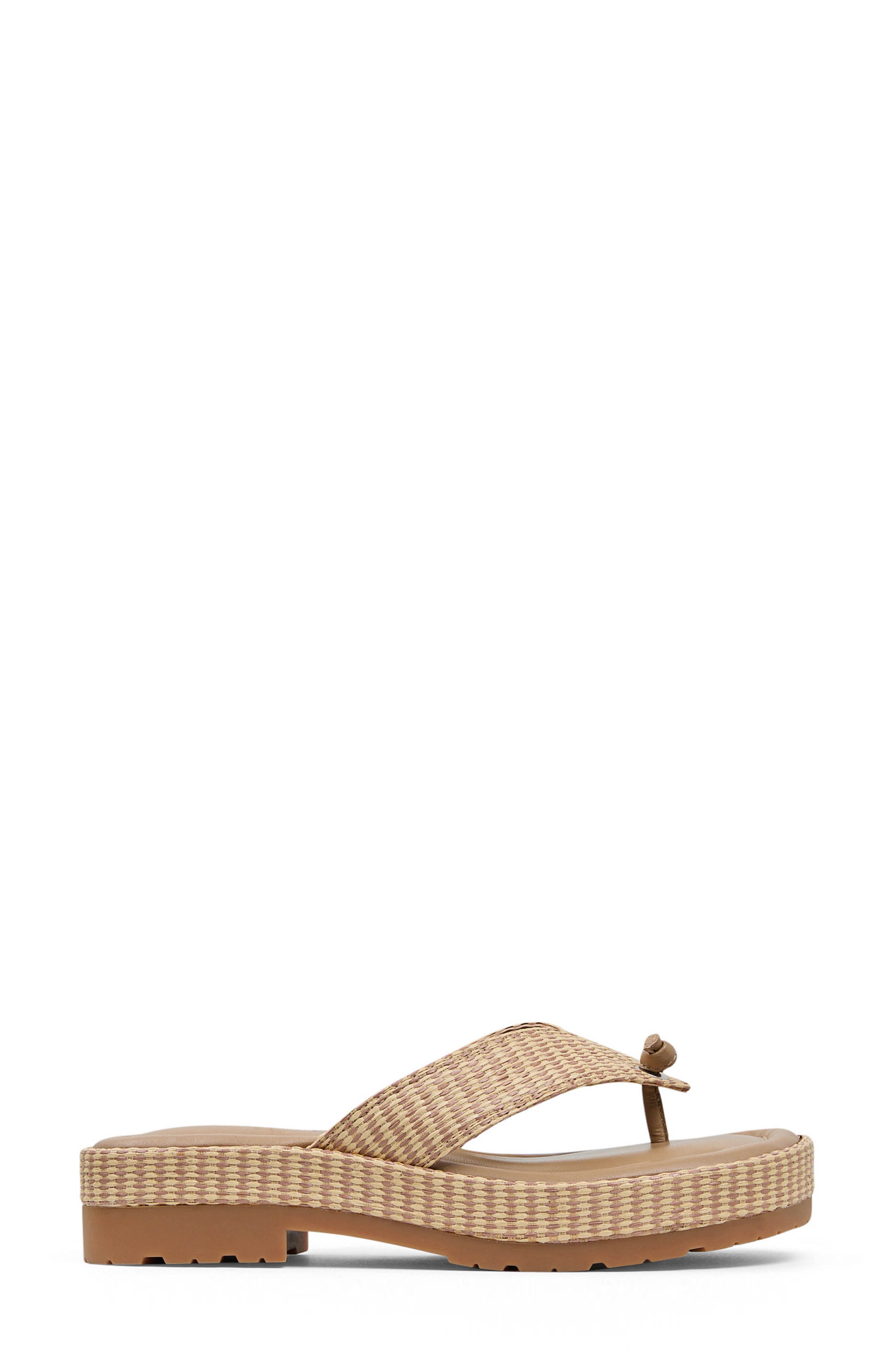 Sylverr Platform Flip Flop, Alternate, color, TOBACCO