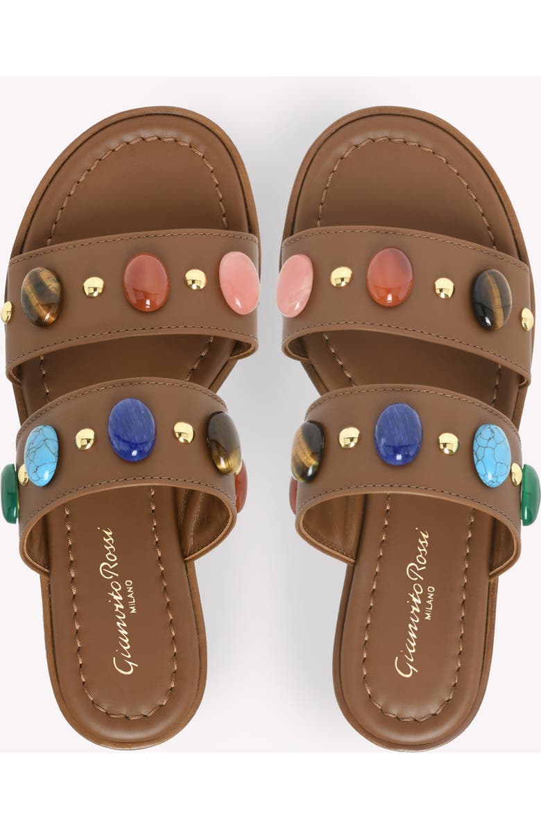 Gianvito Rossi Pasha 05 Sandals, Alternate, color, Brown Nappa