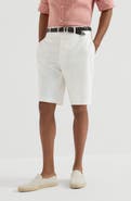 Brunello Cucinelli Garment-dyed Bermuda shorts