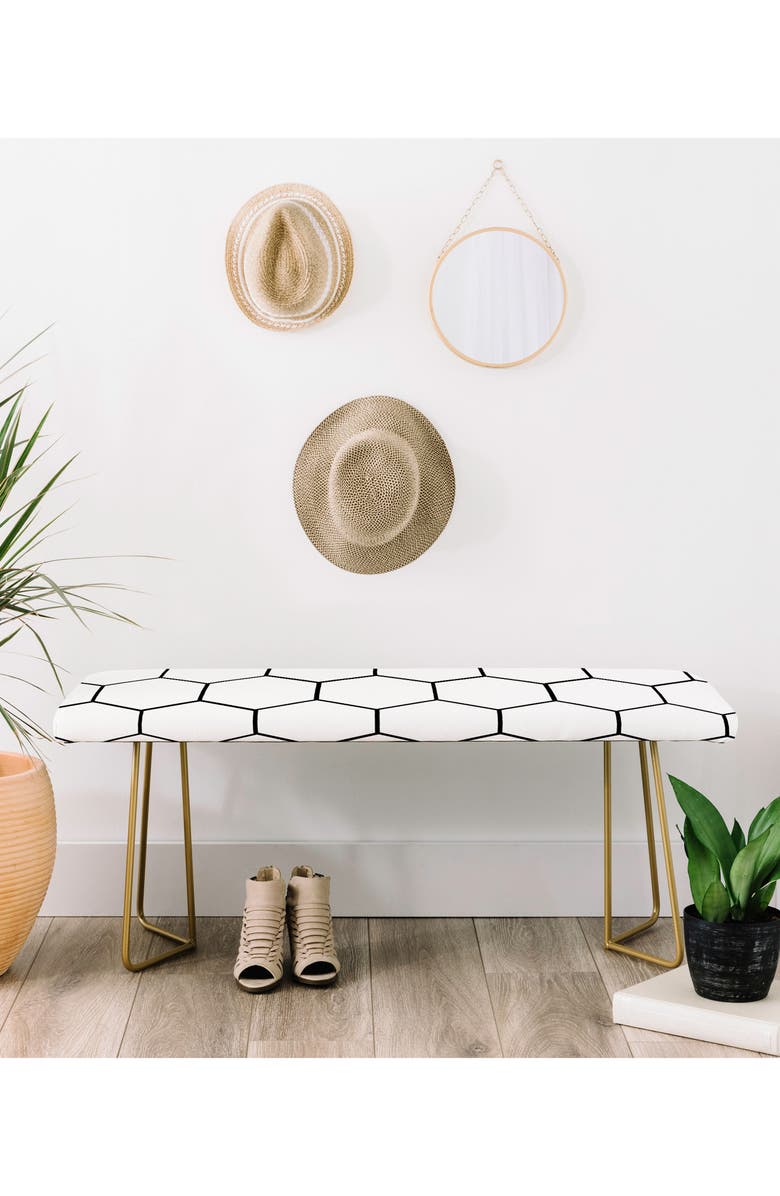 Deny Designs Allyson Johnson Honeycomb Bench, Alternate, color, 