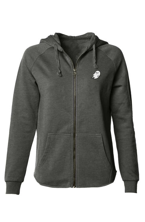 Ghost Zip Fleece Hoodie
