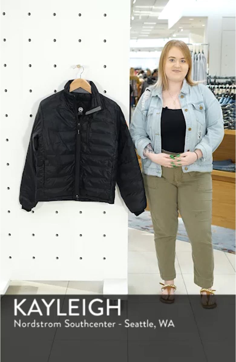 'Lodge' Slim Fit Packable Windproof 750 Down Fill Jacket, sales video thumbnail