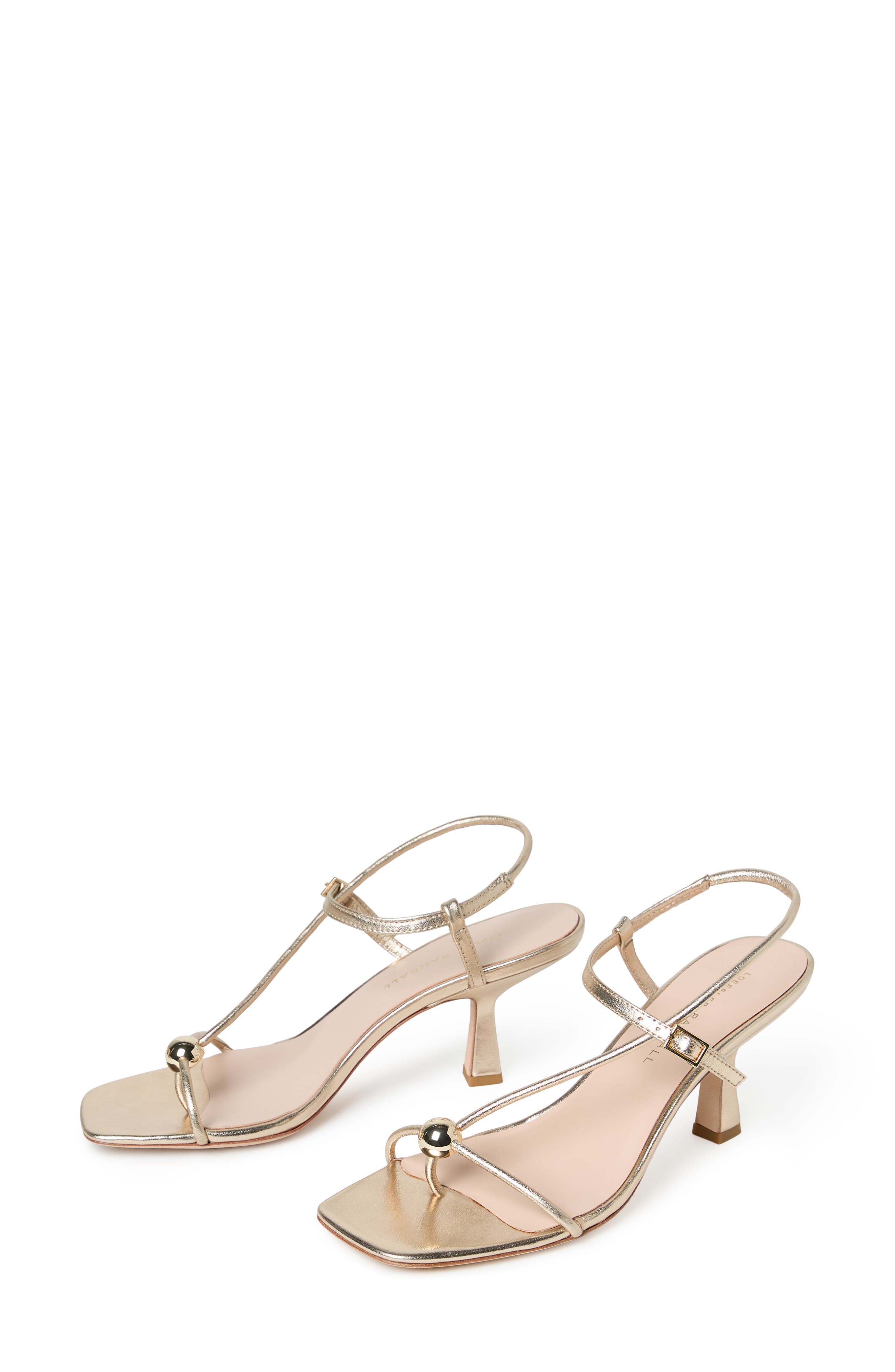 Loeffler Randall Triana Slingback Sandal, Alternate, color, Champagne