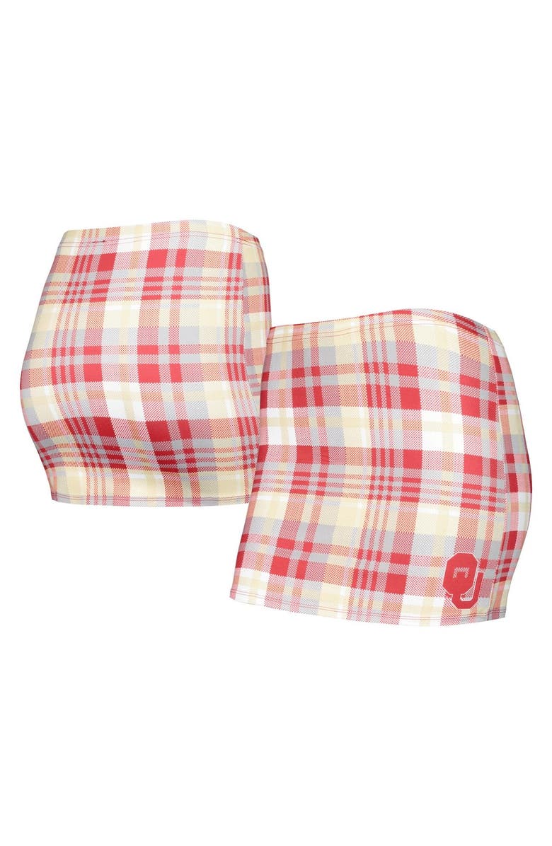 ZOOZATZ Women's ZooZatz Crimson Oklahoma Sooners Sublimated Mini Skirt, Main, color, Crimson