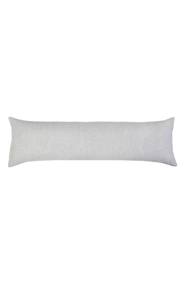 Pom Pom at Home Connor Stripe Linen & Cotton Body Pillow, Main, color,