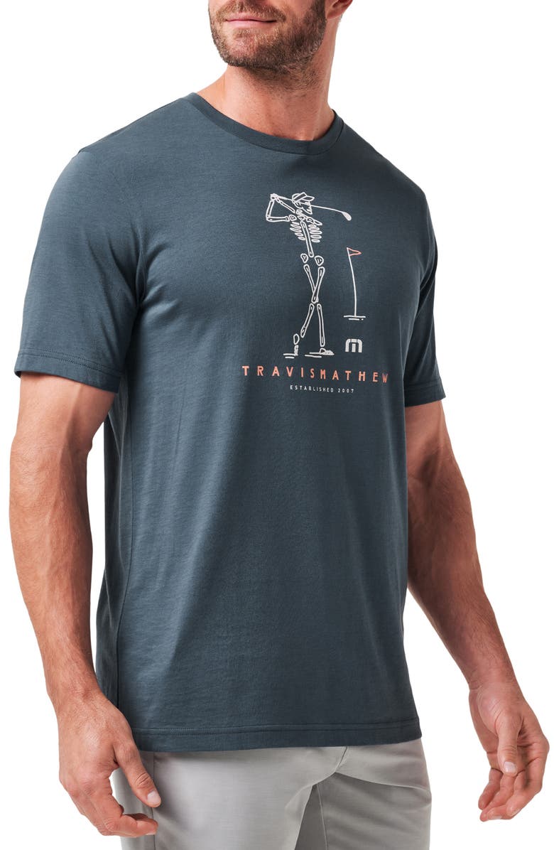 TravisMathew Swing Graphic T-Shirt, Alternate, color, Mood Indigo/ Vintage Indigo