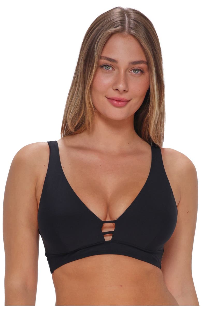 Sunsets Natalie Bikini Swimsuit Top - D Cup, Alternate, color, Black