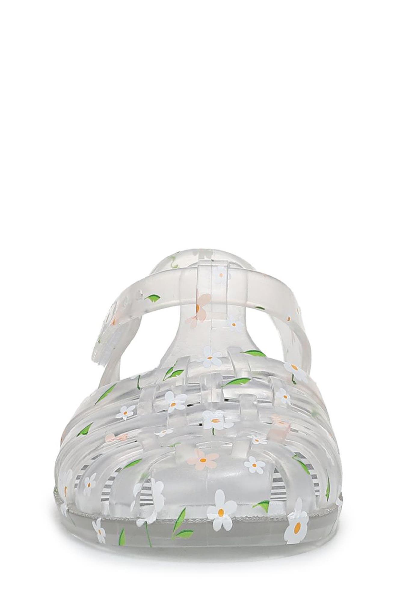 Blowfish Malibu Kids' Jellyfish Jelly Sandal, Alternate, color, Clear Floral