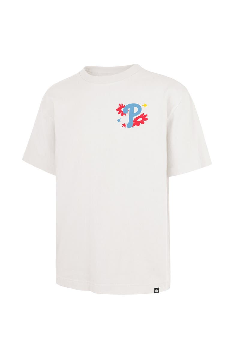 '47 Men's '47 Cream Philadelphia Phillies Flora Foundation T-Shirt, Alternate, color, Cream