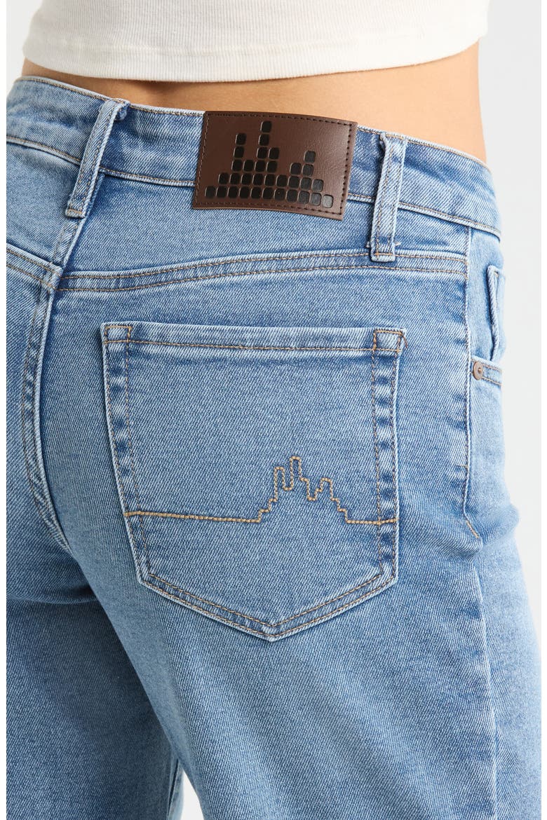 Dover Crop Straight Leg Jeans, Alternate, color, LIGHT AGED WASH