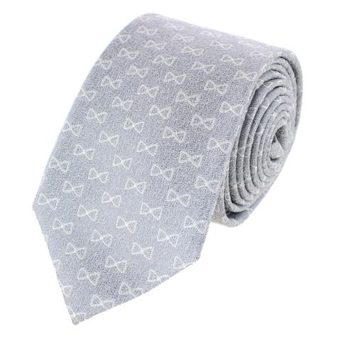 Signature Logo Silk Novelty Necktie