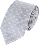 Trafalgar Signature Logo Silk Novelty Necktie