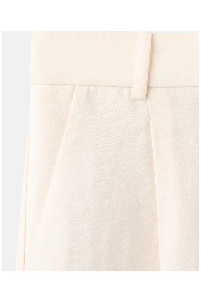 High Waist Bermuda Shorts, Alternate, color, ECRU