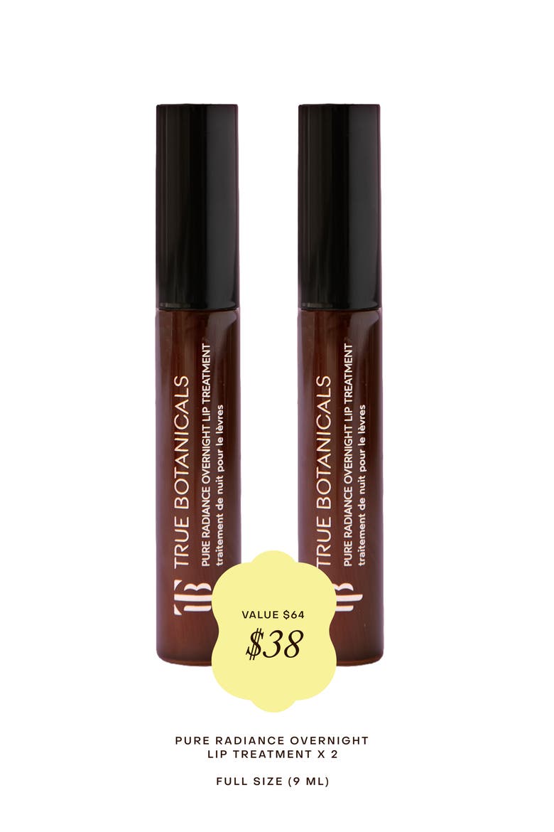Pure Radiance Overnight Lip Treatment Duo $64 Value, Alternate, color, NO COLOR