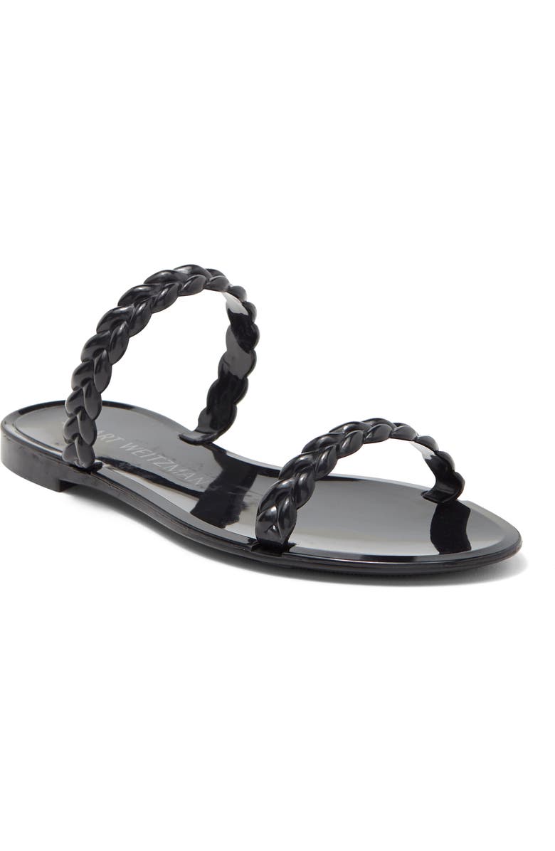 Stuart Weitzman Braida Sawyer Jelly Sandal, Main, color,