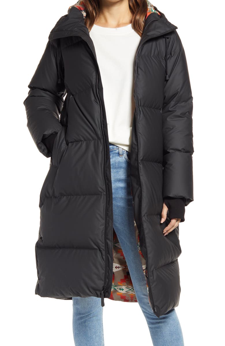 Pendleton Vancouver Waterproof Long Down Parka, Main, color,