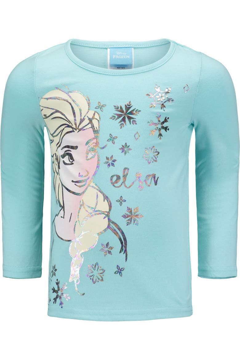 Frozen Queen Elsa Hooded Vest and Leggings Set, Alternate, color, Elsa Silver Blue