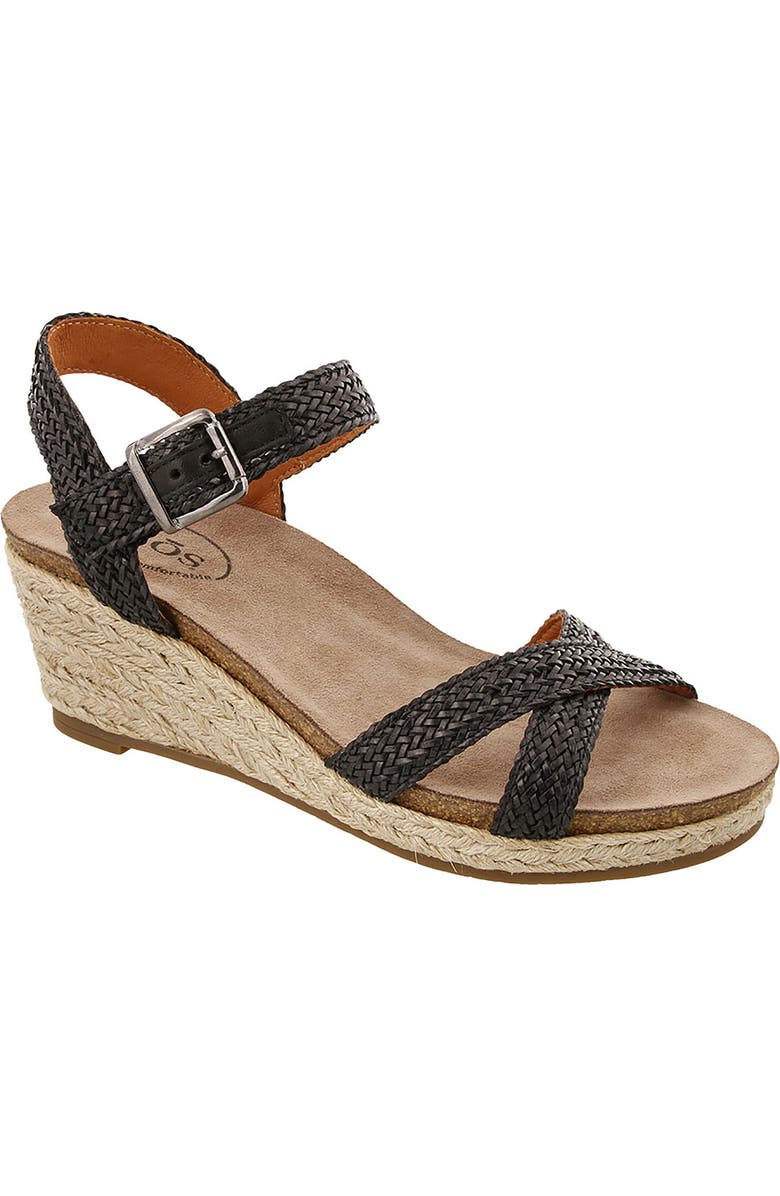 Taos Hey Jute Espadrille Wedge Sandal, Main, color,
